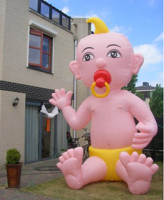 Opblaasfiguren Baby