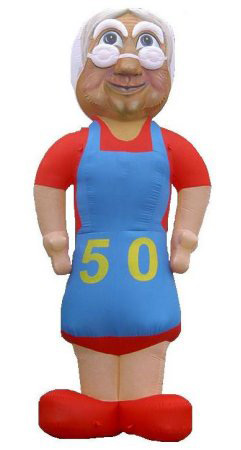 Opblaasfiguren Sarah