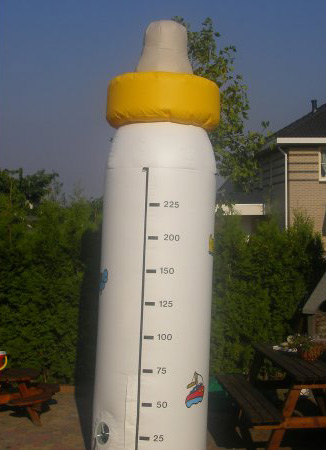 Opblaasfiguren Zuigfles